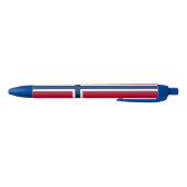 Vlag van Noorwegen Zwarte Inkt Pen (Bodem)