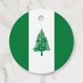 vlag van Norfolk Bedankjes Labels (Voorkant)