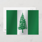 vlag van Norfolk Briefkaart (Voorkant / Achterkant)