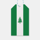 vlag van Norfolk Cadeaulabel (Voorkant)