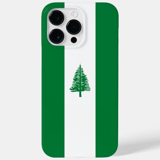 vlag van Norfolk Case-Mate iPhone Case (Achterkant)