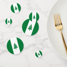 vlag van Norfolk Confetti