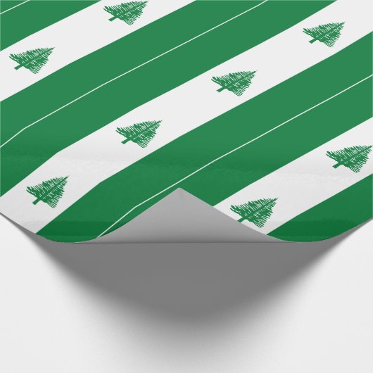Vlag van Norfolk-eiland Cadeaupapier (Hoek)