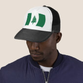 Vlag van Norfolk-eiland Muts Trucker Pet (In situ)