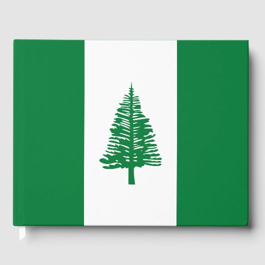 vlag van Norfolk Gastenboek (Voorkant)