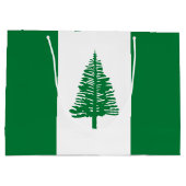 vlag van Norfolk Groot Cadeauzakje (Achterkant)