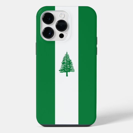 Vlag van Norfolk iPhone Hoesje (Achterkant)