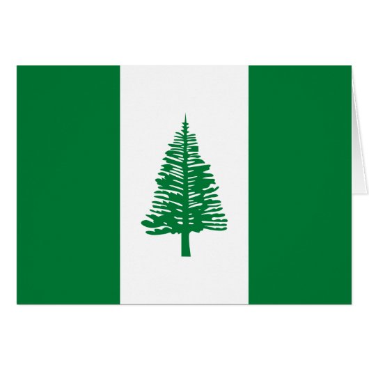 Vlag van Norfolk Island (Voorkant Horizontaal)