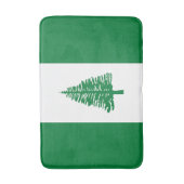 Vlag van Norfolk Island Badmat (Voorkant Verticaal)