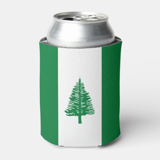 Vlag van Norfolk Island Blikjeskoeler (Blikje Voorkant)