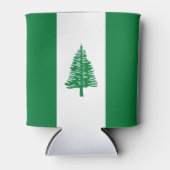 Vlag van Norfolk Island Blikjeskoeler (Voorkant)