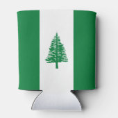 Vlag van Norfolk Island Blikjeskoeler (Achterkant)