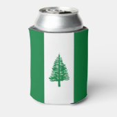 Vlag van Norfolk Island Blikjeskoeler (Blikje Achterkant)