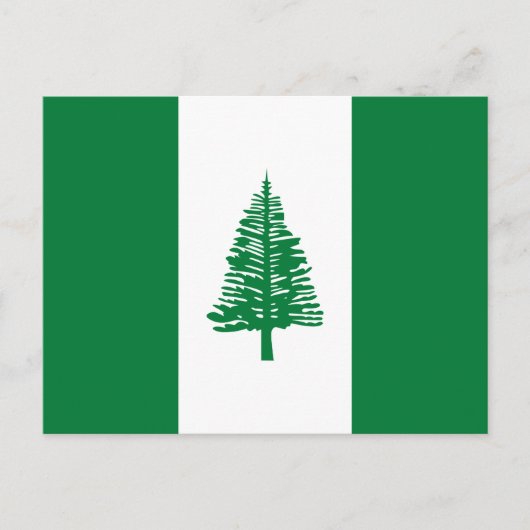 Vlag van Norfolk Island Briefkaart (Voorkant)