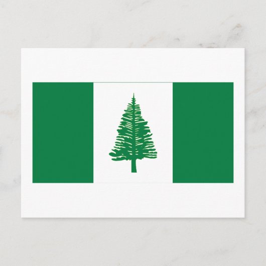Vlag van Norfolk Island Briefkaart (Voorkant)