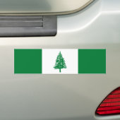 Vlag van Norfolk Island Bumpersticker (Op auto)