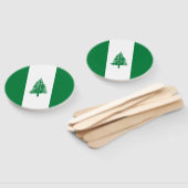 Vlag van Norfolk Island Handwaaier (Niet-gemonteerd)