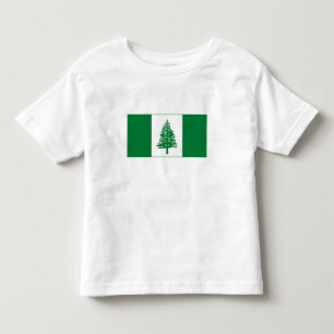 Vlag van Norfolk Island Kinder Shirts