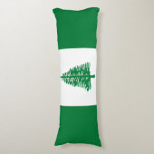 Vlag van Norfolk Island Lichaamskussen (Voorkant Verticaal)
