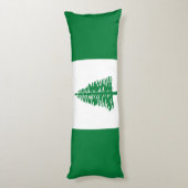 Vlag van Norfolk Island Lichaamskussen (Achterkant (Verticaal))