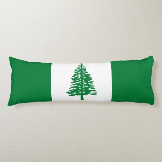 Vlag van Norfolk Island Lichaamskussen (Voorkant)