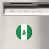 Vlag van Norfolk Island Magneet (Insitu (Vaatwasser))