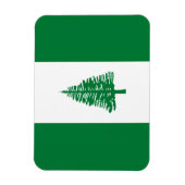 Vlag van Norfolk Island Magneet (Verticaal)