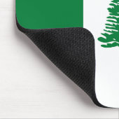 Vlag van Norfolk Island Muismat (Hoek)
