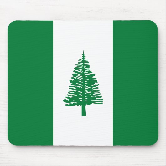 Vlag van Norfolk Island Muismat (Voorkant)