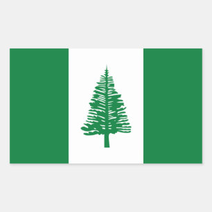 Vlag van Norfolk Island Rechthoekige Sticker