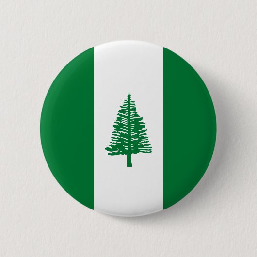Vlag van Norfolk Island Ronde Button 5,7 Cm (Voorkant)