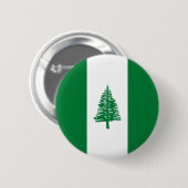 Vlag van Norfolk Island Ronde Button 5,7 Cm (Voorkant /achterkant)