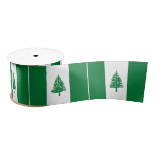 Vlag van Norfolk Island Satijnen Lint