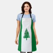 Vlag van Norfolk Island Schort (Gedragen)