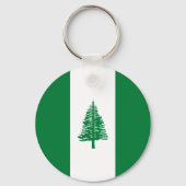 Vlag van Norfolk Island Sleutelhanger (Achterkant)