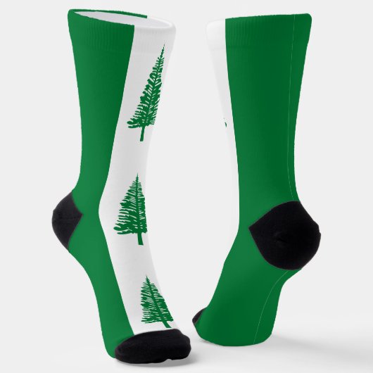 Vlag van Norfolk Island Sokken (Gebogen)