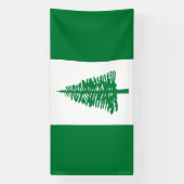 Vlag van Norfolk Island Spandoek (Verticaal)