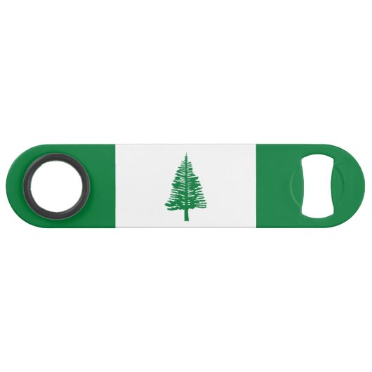 Vlag van Norfolk Island Speed Flessenopener (Voorkant (Horizontaal))