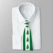 Vlag van Norfolk Island Stropdas (Gebonden)