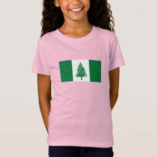 Vlag van Norfolk Island T-shirt (Voorkant)