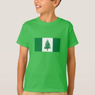 Vlag van Norfolk Island T-shirt