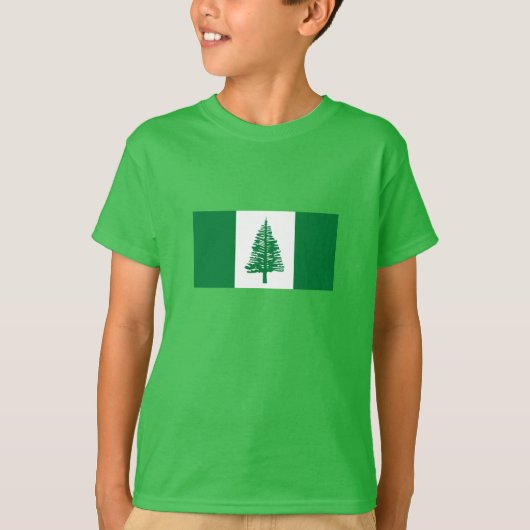 Vlag van Norfolk Island T-shirt (Voorkant)