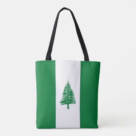 Vlag van Norfolk Island Tote Bag (Achterkant)