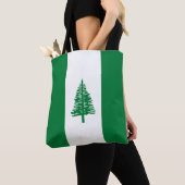 Vlag van Norfolk Island Tote Bag (Dichtbij)