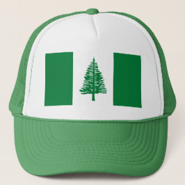 Vlag van Norfolk Island Trucker Hat Trucker Pet