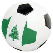 Vlag van Norfolk Island Voetbal (Drie kwart)