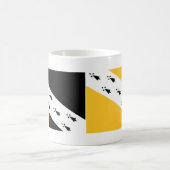 Vlag van Norfolk Koffiemok (Center)