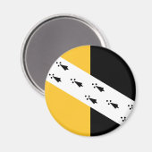 Vlag van Norfolk Magnet (Voorkant / Achterkant)