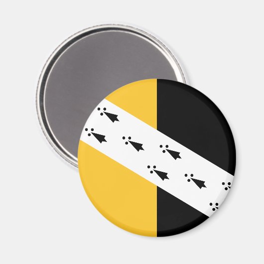 Vlag van Norfolk Magnet (Voorkant / Achterkant)