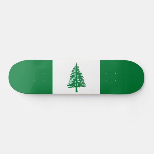Vlag van Norfolk Persoonlijk Skateboard (Horizontaal)